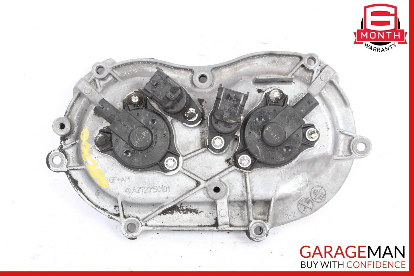 06-13 Mercedes W204 C300 S550 Front Right Engine Timing Chain Cover Plate OEM