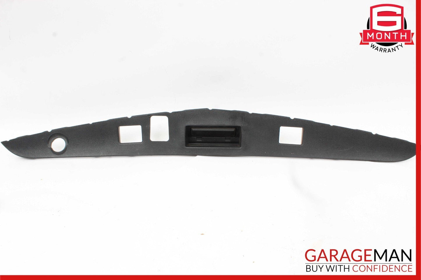 10-13 Mercedes W212 E400 E350 E63 AMG Sedan Trunk Lid Tailgate Handle Trim Black