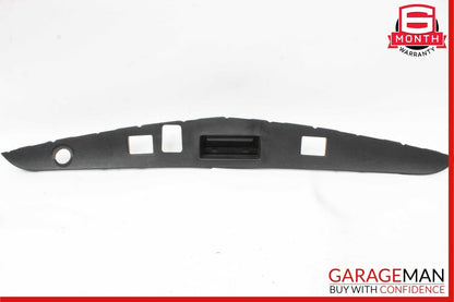 10-13 Mercedes W212 E400 E350 E63 AMG Sedan Trunk Lid Tailgate Handle Trim Black