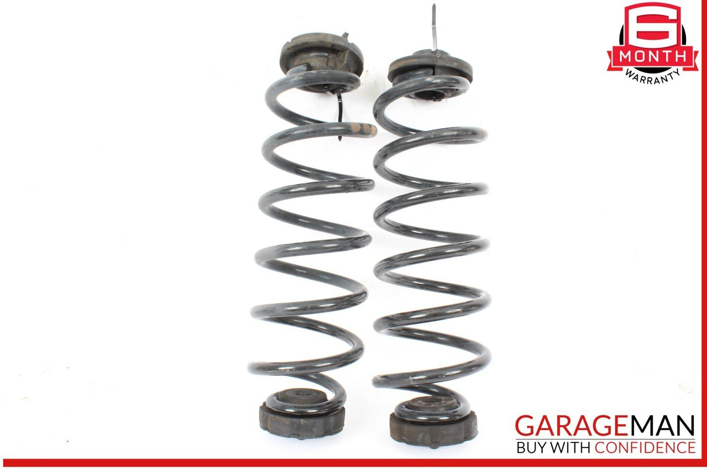 14-17 Audi SQ5 Rear Left and Rear Right Side Coil Spring Set of 2 OEM