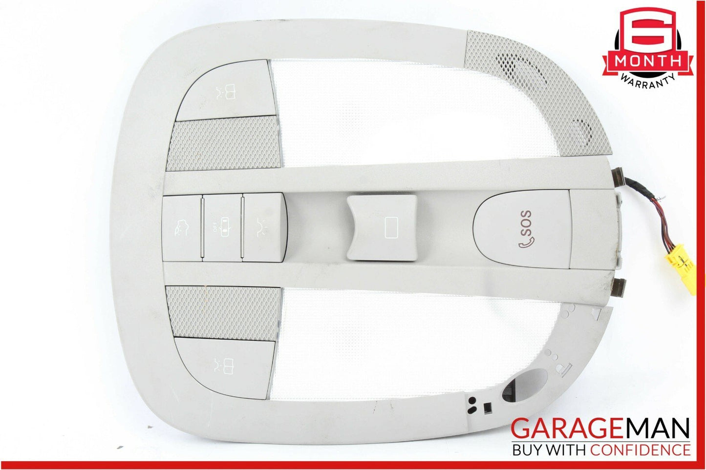 06-12 Mercedes X164 GL450 ML350 Front Overhead Dome Light Reading Map Lamp Grey
