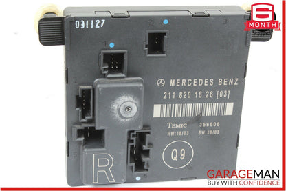 03-09 Mercedes W211 E350 E55 AMG Rear Right Passenger Side Door Control Module