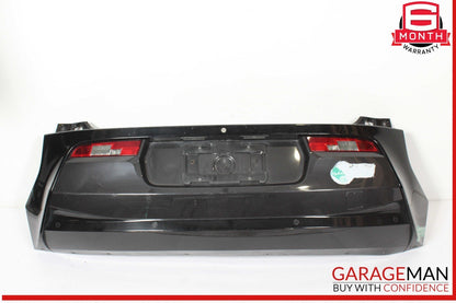 14-17 BMW i3 I01 Hybrid Rear Bumper Cover Assembly w/ Taillights OEM
