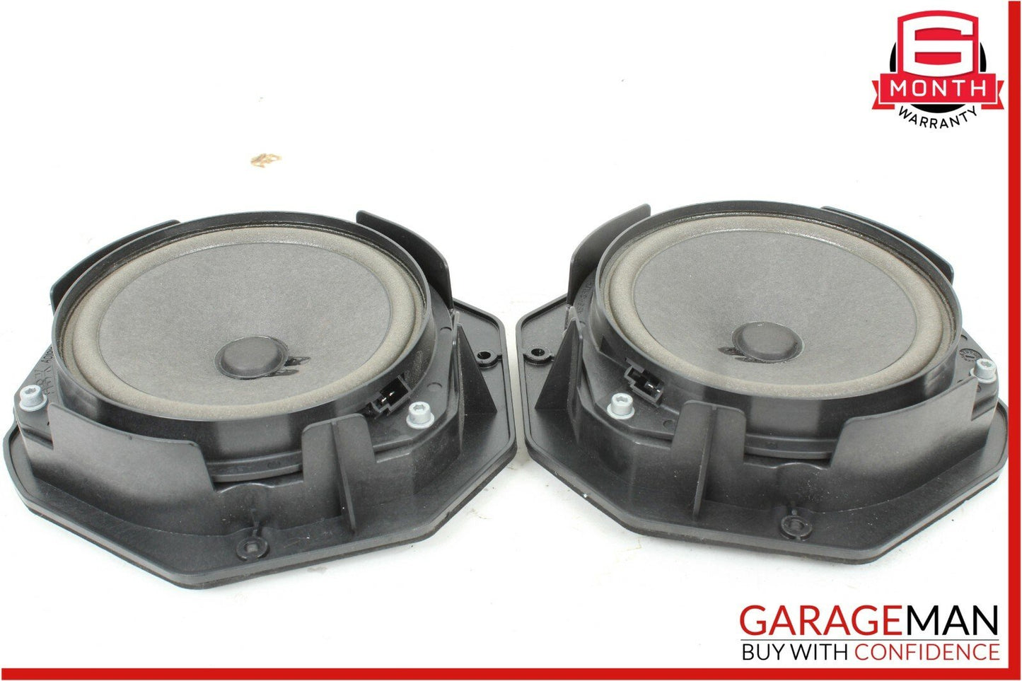 14-17 Maserati Ghibli Rear Right & Left Side Door Sound Audio Speaker Set OEM