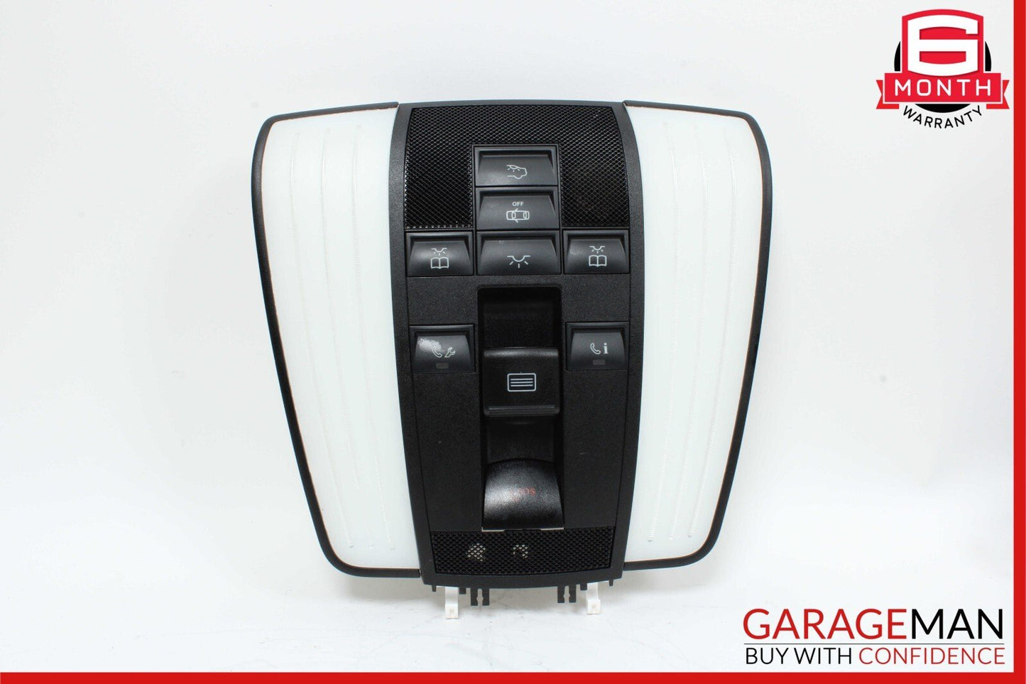 12-18 Mercedes W218 CLS500 CLS400 E350 Front Overhead Dome Light Assembly Black