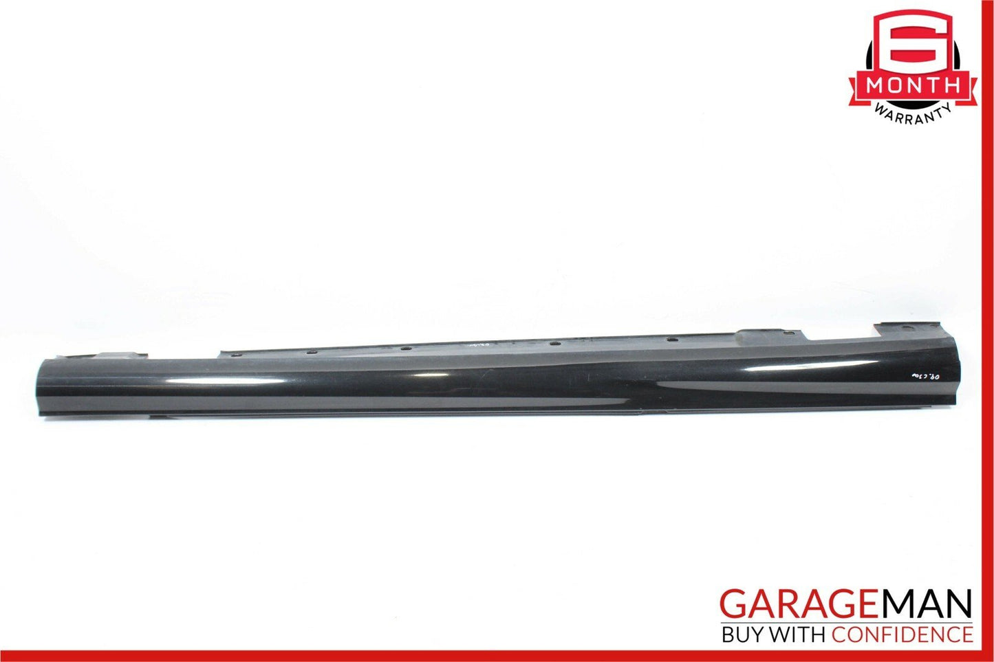 08-14 Mercedes W204 C280 AMG Sport Sedan Right Side Skirt Rocker Panel Black