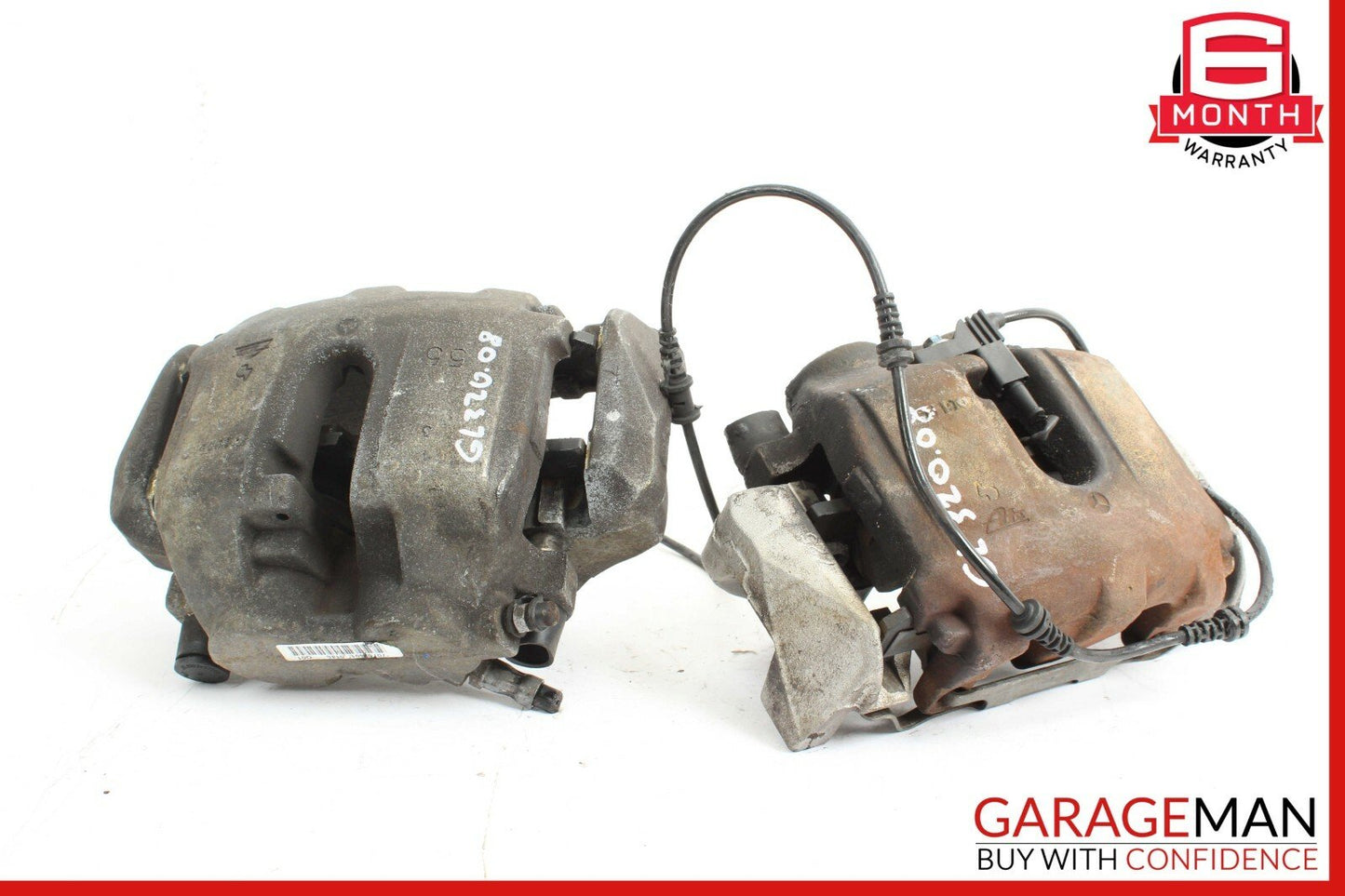06-09 Mercedes X164 GL320 R350 Front Right & Left Brake Caliper Calipers Set OEM