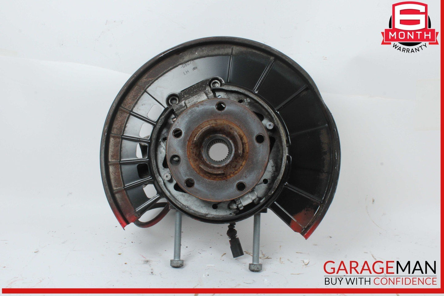 11-14 Porsche Cayenne 958 Rear Left Driver Side Spindle Knuckle Wheel Hub OEM