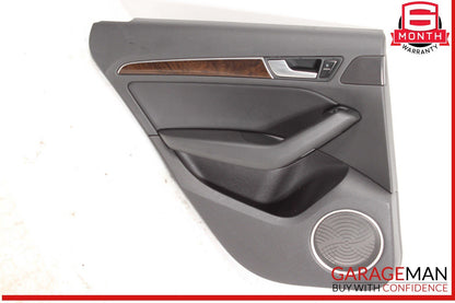 13-17 Audi Q5 SQ5 Rear Left Driver Side Interior Door Panel Cover OEM