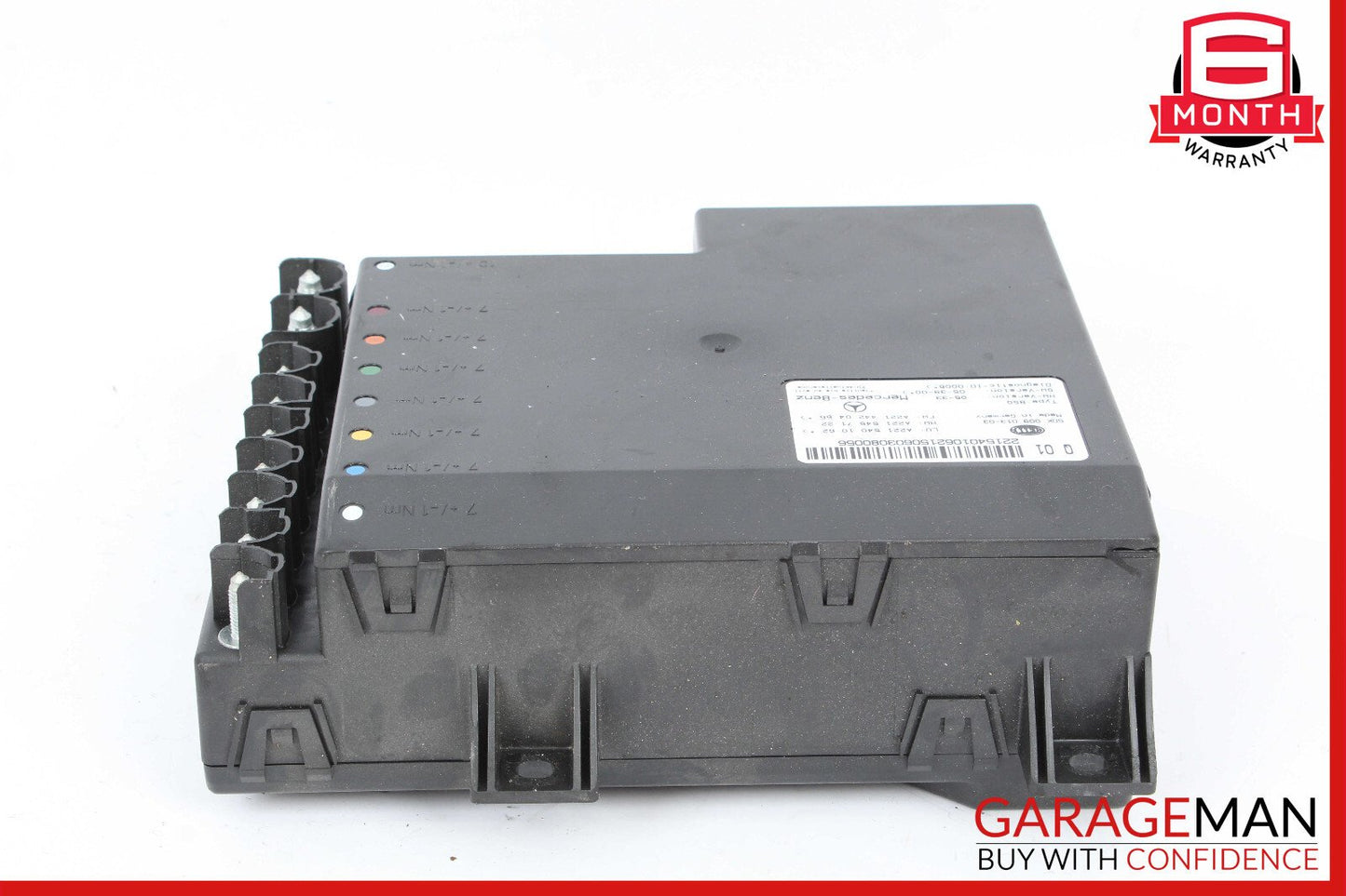 07-14 Mercedes W221 S550 CL550 Electric Power Supply Control Fuse Box Module OEM