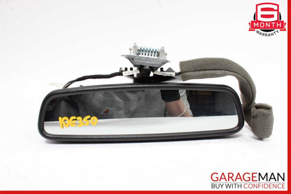 10-16 Mercedes W212 E350 E400 Front Interior Top Upper Rear View Mirror Black