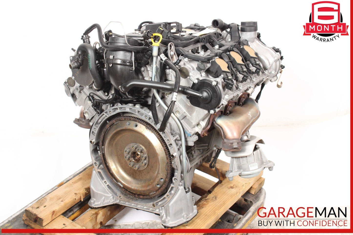 10-11 Mercedes W212 E350 4Matic AWD 3.5L V6 Engine Motor Block Assembly 146k