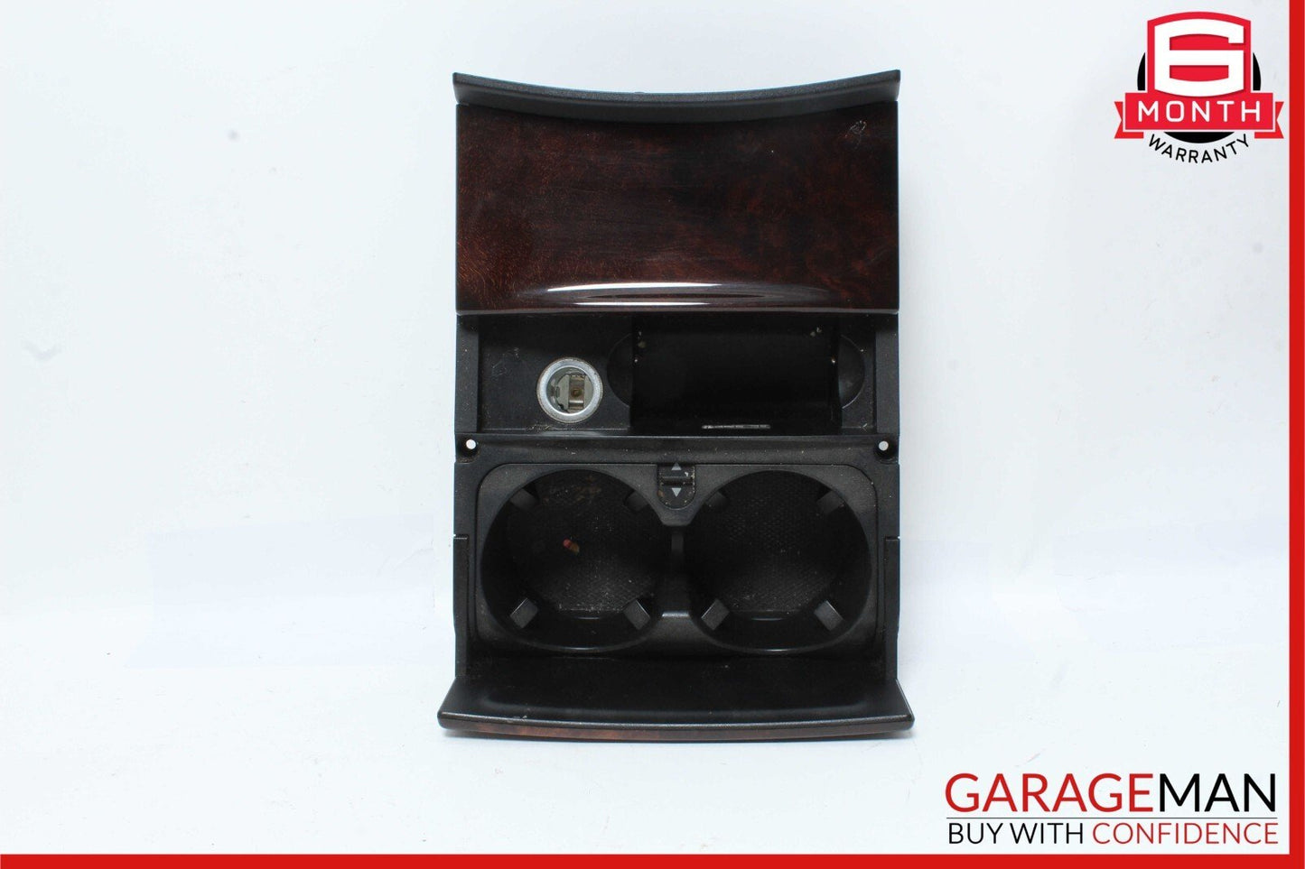 10-13 Mercedes W221 S550 S600 Ash Tray Ashtray Lighter Cup Holder Trim Wood OEM