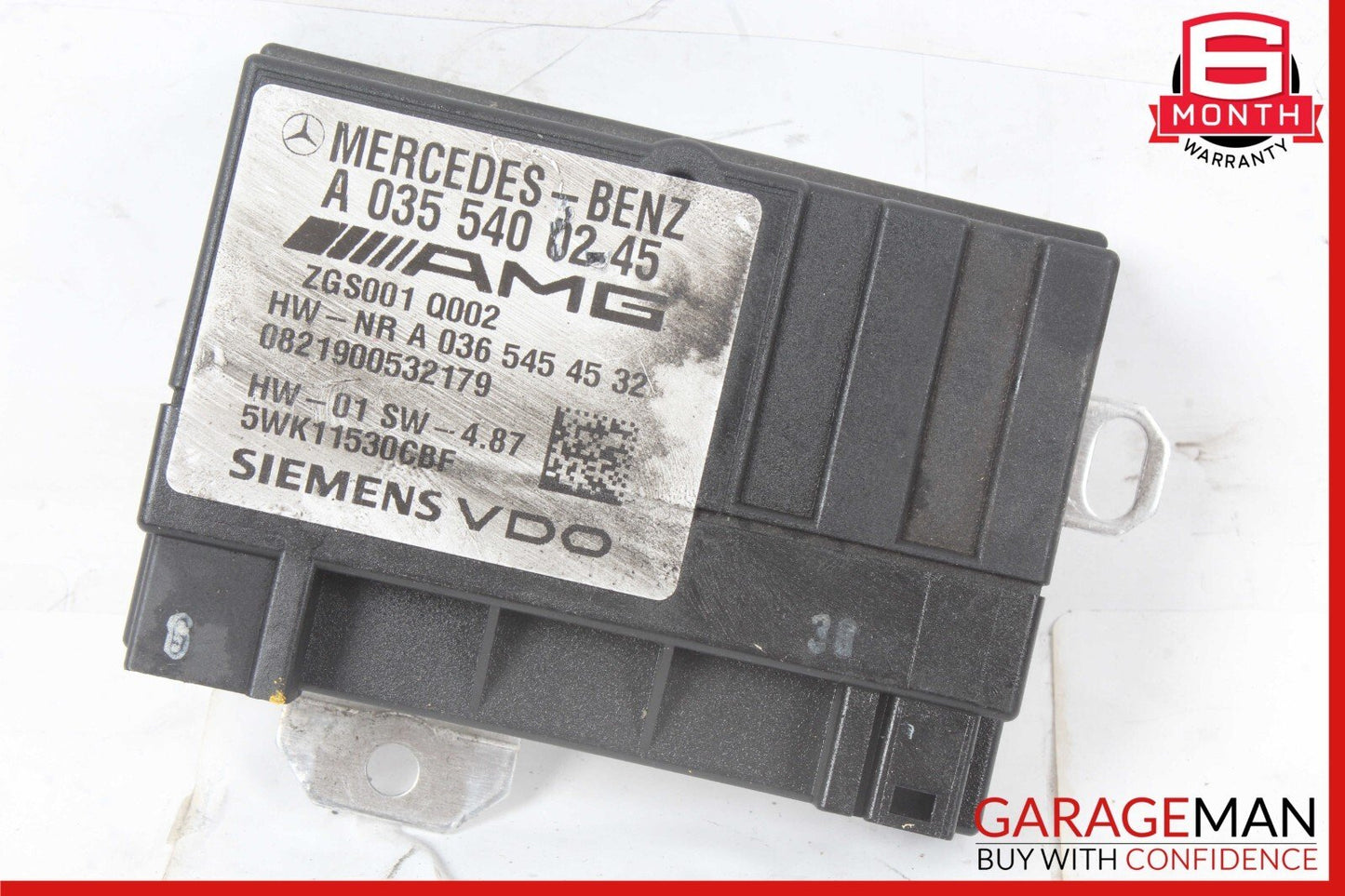 07-11 Mercedes W204 C63 CLS63 AMG Fuel Pump Motor Control Module 0355400245 OEM