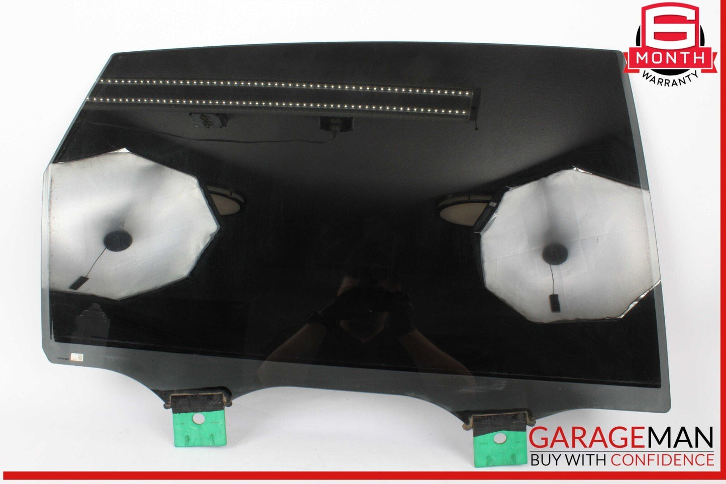 17-24 Audi Q7 Rear Right Passenger Side Door Window Glass 4M0845026B OEM