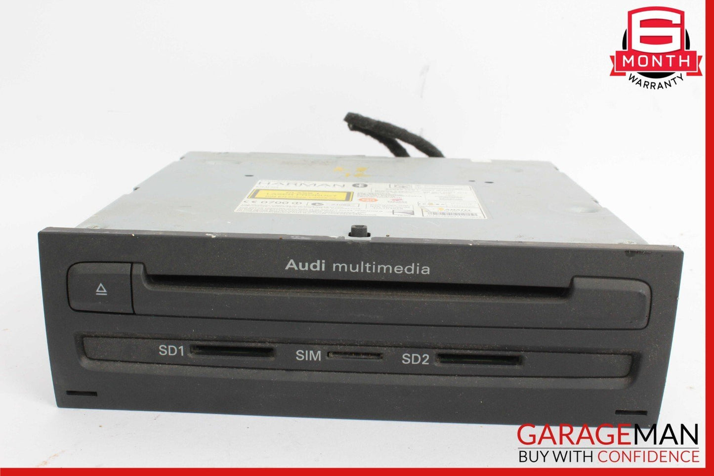 11-14 Audi A8 Quattro Audio Radio Receiver CD Disc Changer Player OEM