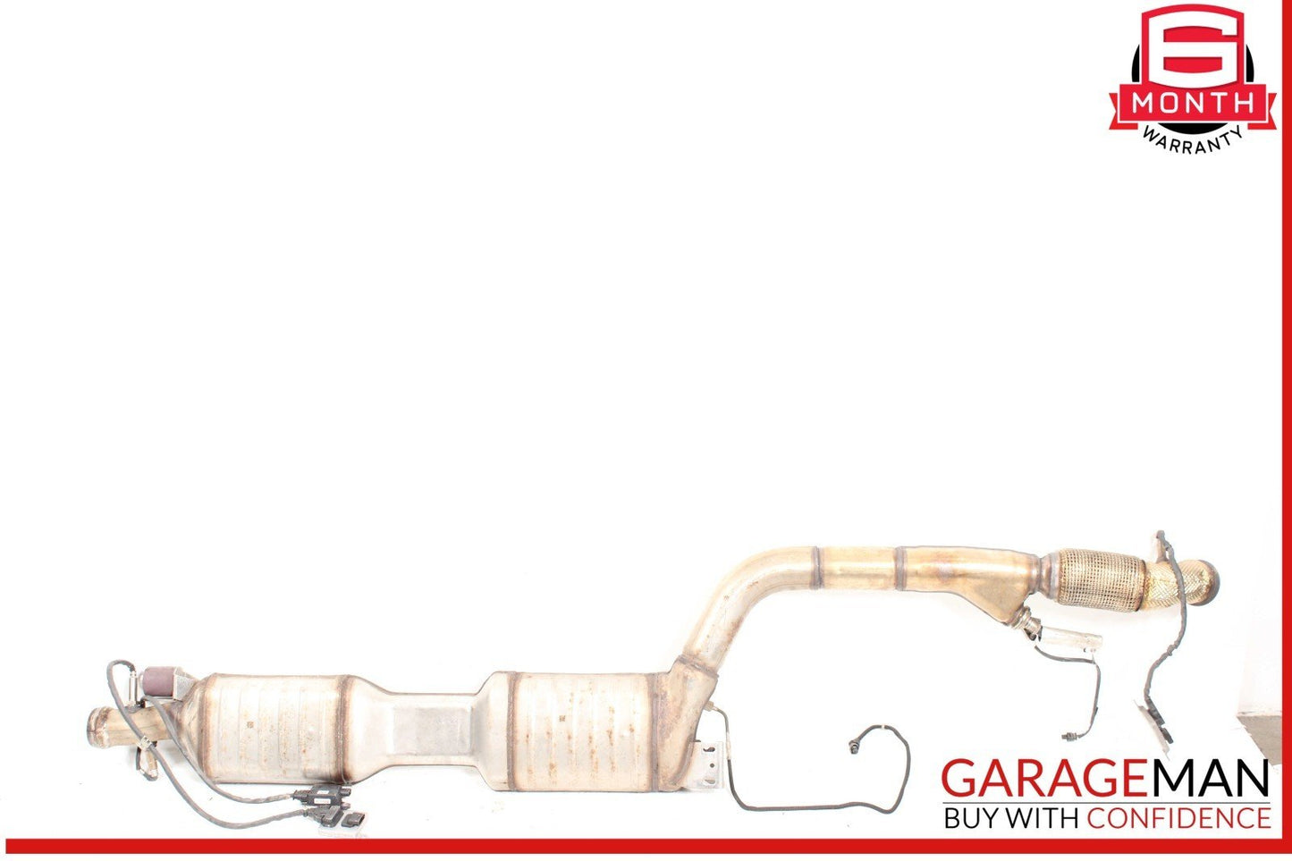 14-16 Mercedes W212 E250 Diesel Bluetec Center Exhaust Pipe Silencer OEM