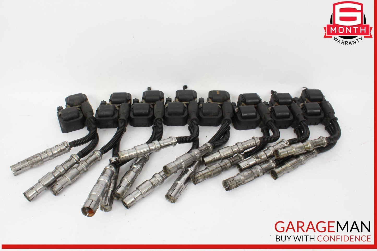 98-06 Mercedes W220 S500 S430 SL500 Ignition Coil Pack Set of 8 OEM