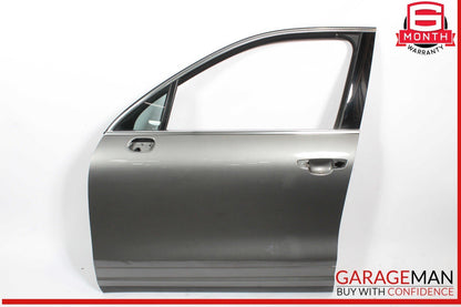 11-18 Porsche Cayenne 958 Hybrid S Front Left Side Door Shell Assembly OEM