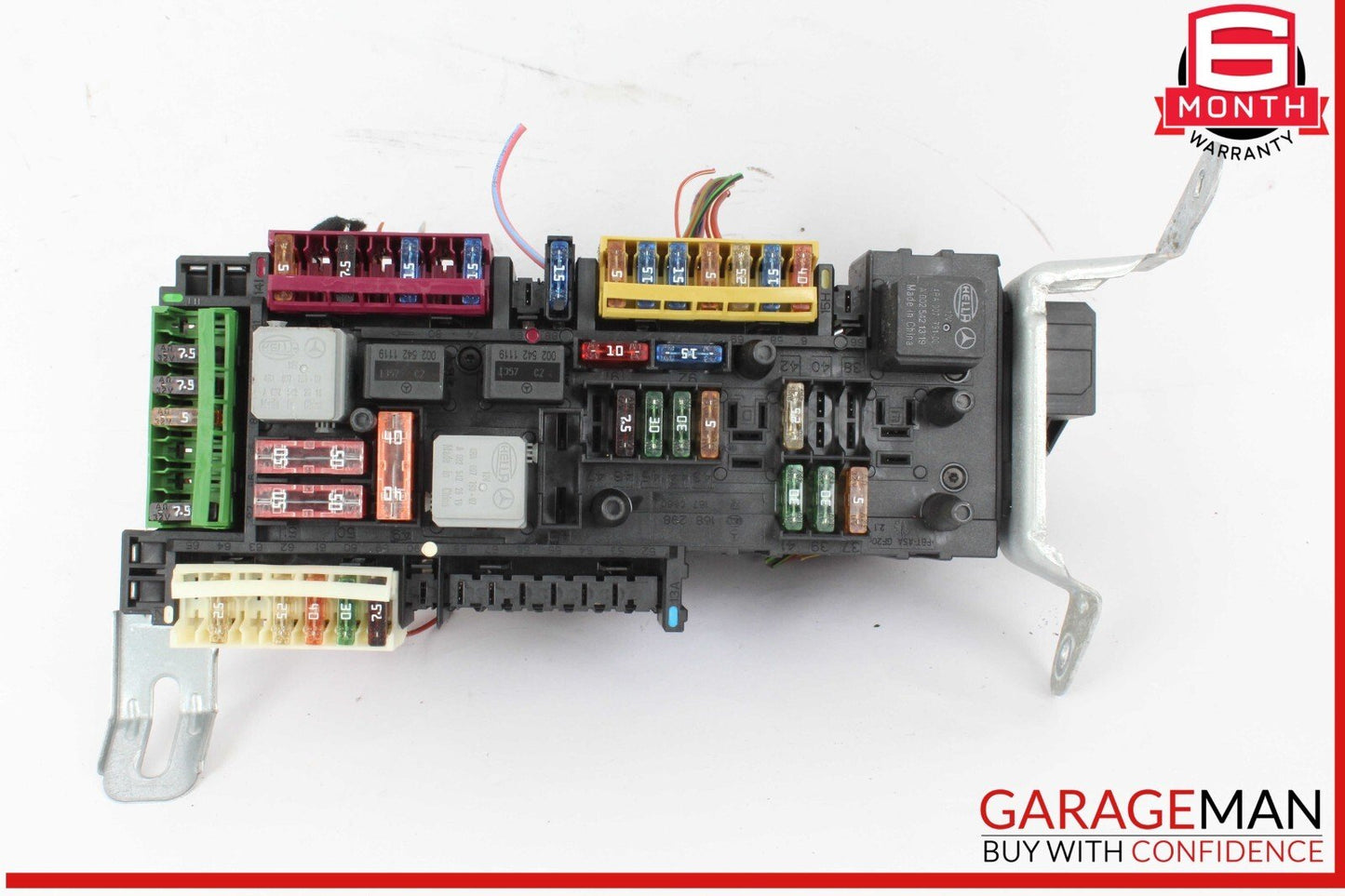 10-18 Mercedes W218 CLS550 Rear SAM Module Relay Fuse Box OEM