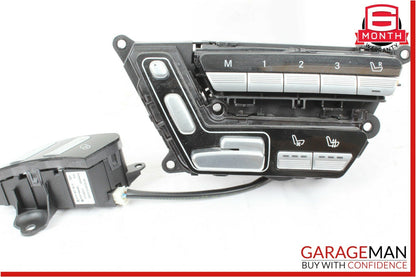 07-14 Mercedes CL65 AMG S550 Front Left Side Seat Adjustment Control Switch Set