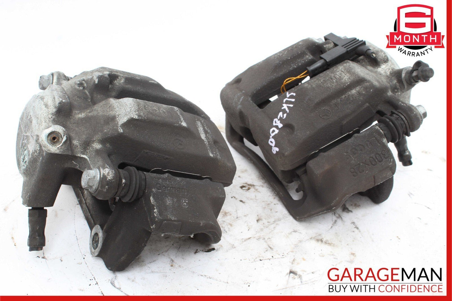 05-11 Mercedes R171 SLK280 Front Right & Left Side Brake Caliper Calipers Set