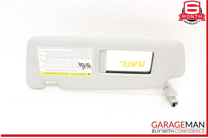 09-17 Audi A5 Q5 A4 S4 S5 Front Left Driver Side Sun Visor Gray 8U0857551D OEM
