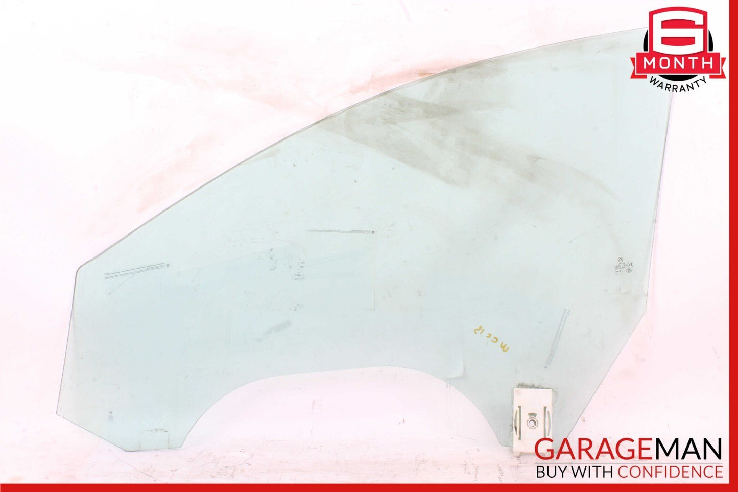 09-17 Volkswagen CC Front Right Passenger Side Door Window Glass OEM