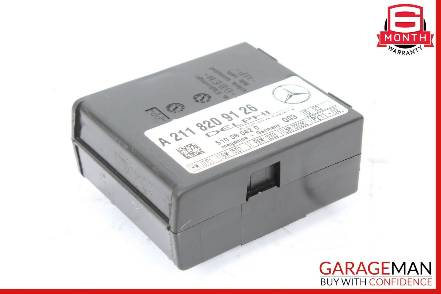 Mercedes W215 CL500 S430 E320 CLK500 Anti Theft Alarm Module 2118209126 OEM