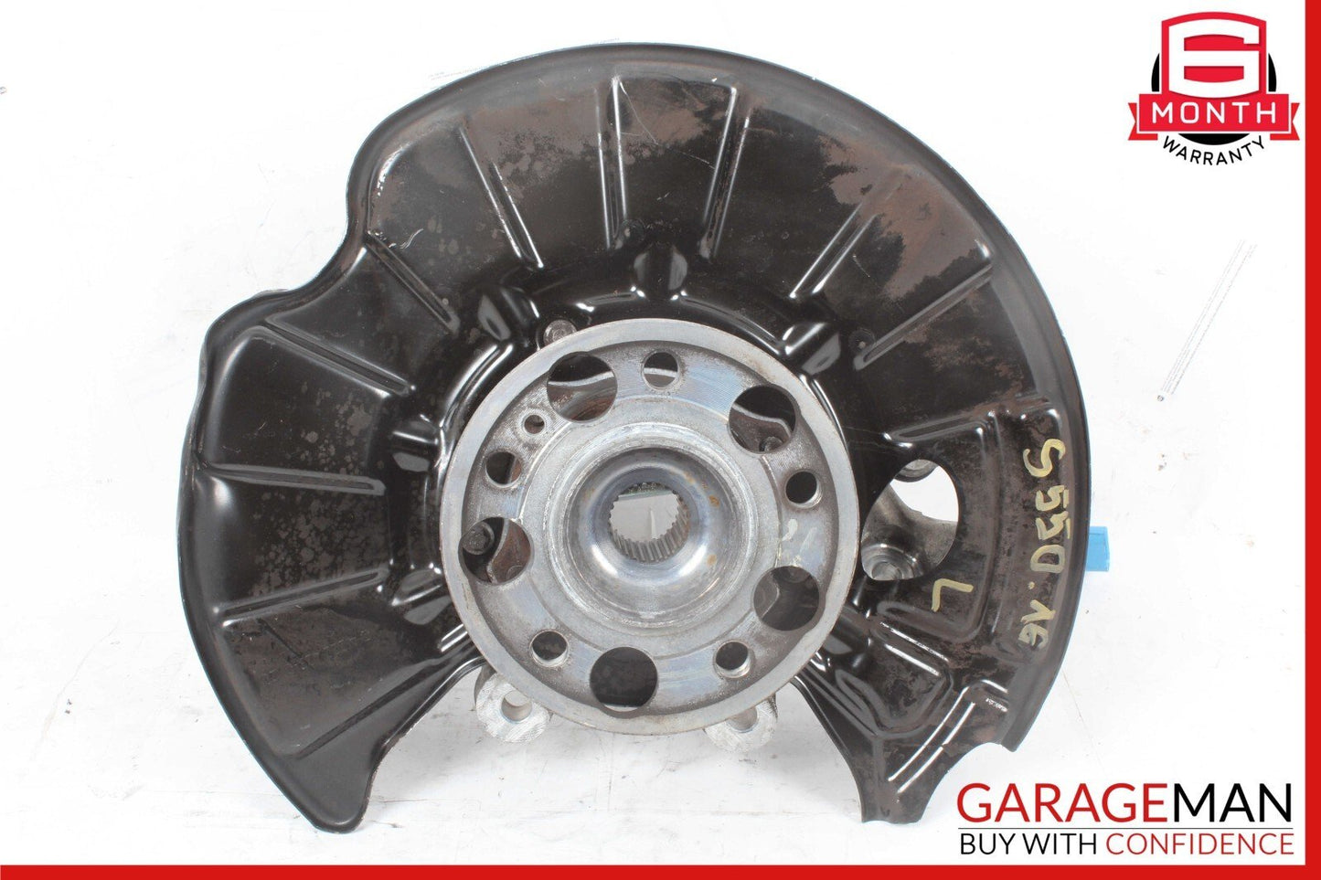 14-20 Mercedes W222 S550 S600 Rear Left Driver Side Spindle Knuckle Hub OEM