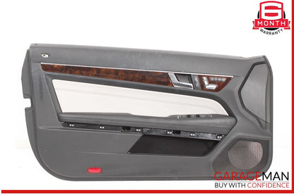 14-17 Mercedes W207 E350 E400 Coupe Front Left Interior Door Panel Trim Assembly