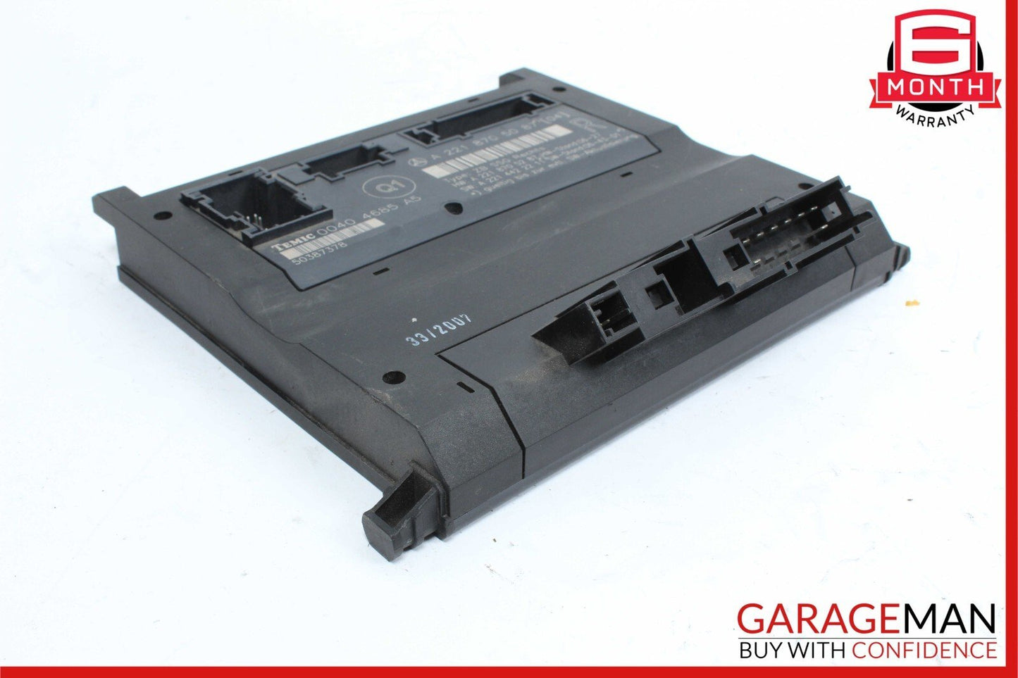 07-13 Mercedes W221 S350 S400 S550 Front Right Side Under Seat Control Module