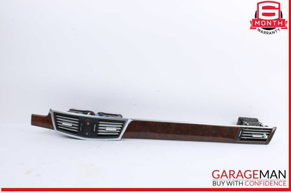 10-13 Mercedes W212 E350 Front Center Dash AC A/C Air Vent Grille Trim OEM