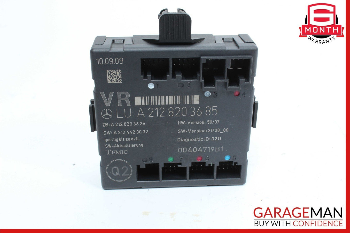 08-18 Mercedes CLS500 E400 E550 C300 Front Right Side Door Control Module OEM