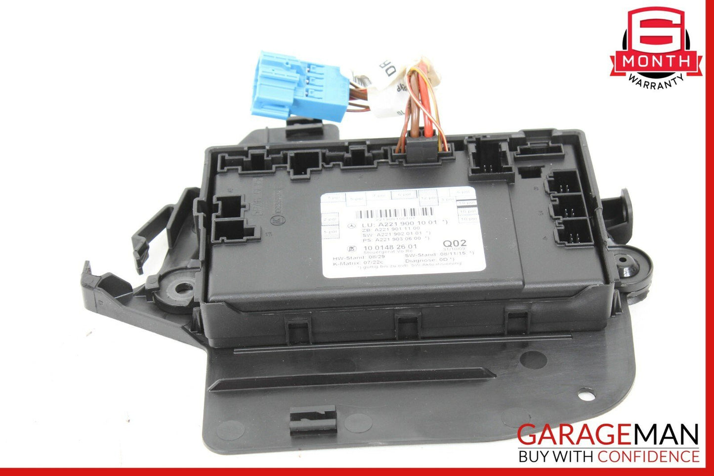 10-13 Mercedes W221 S400 S63 AMG Front Right Passenger Door Control Module OEM