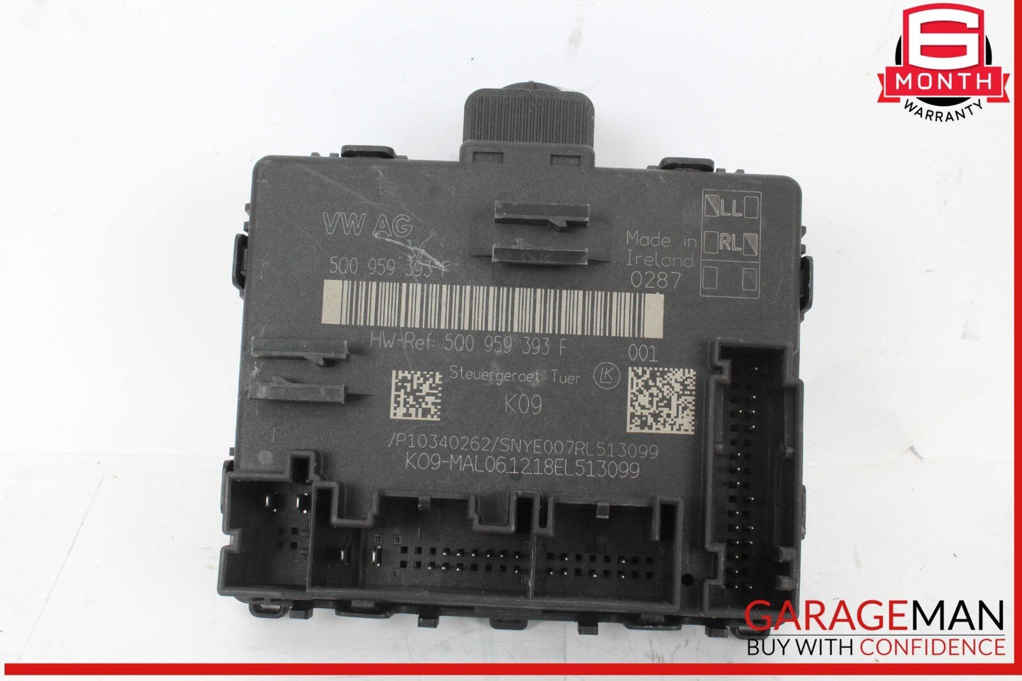 17-20 Audi S3 A3 Front Left Driver Side Door Control Module Unit 5Q0959393F OEM