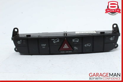 06-12 Mercedes X164 GL450 ML550 Center Dash Hazard Light Control Switch Panel