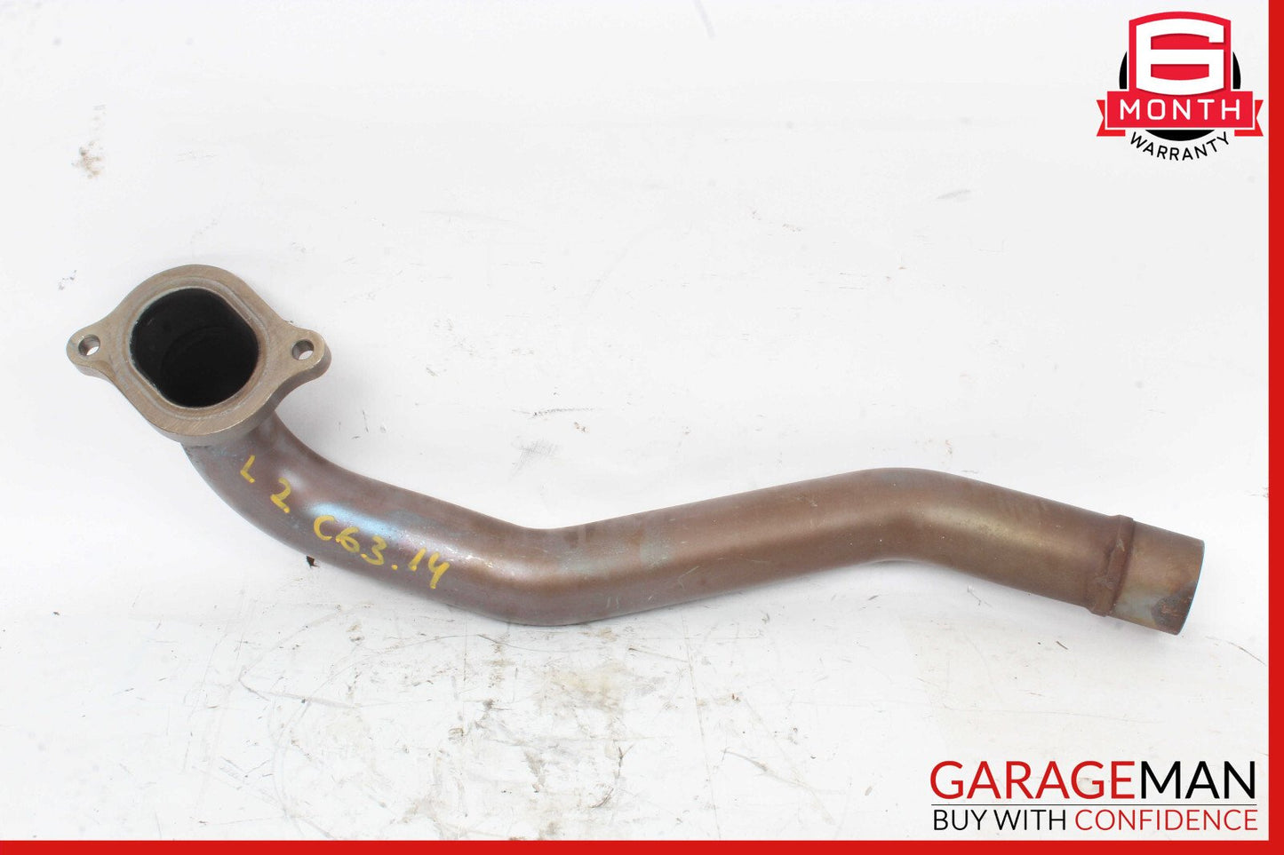 08-15 Mercedes W204 C63 AMG Exhaust System Hose Pipe Tube OEM