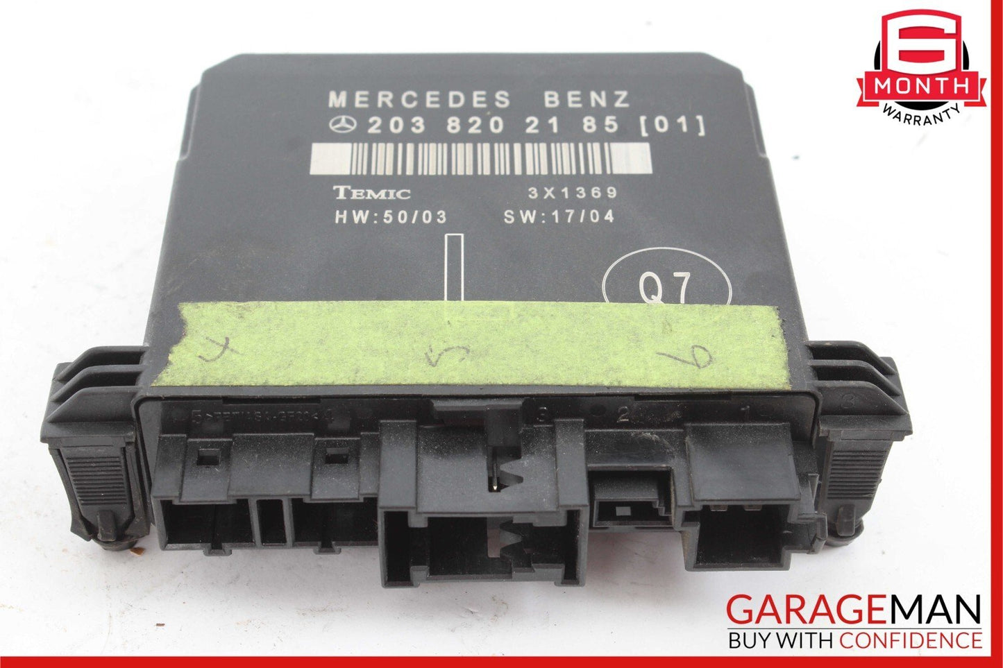 01-07 Mercedes W203 C230 C320 Rear Left Side Door Computer Control Module OEM