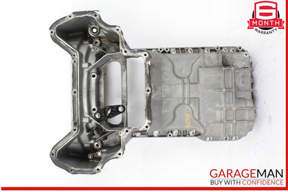 06-11 Mercedes W211 E350 Engine Upper Oil Sump Baffle Pan 2720142102 OEM