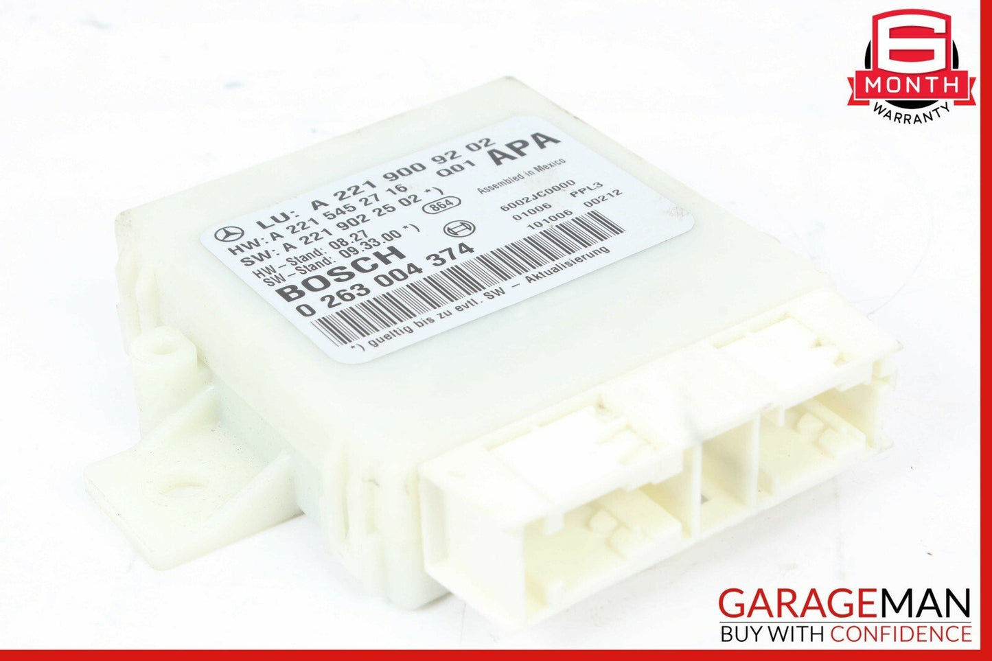 07-13 Mercedes W221 S400 S550 S63 AMG Rear Parking Parktronic Control Module OEM