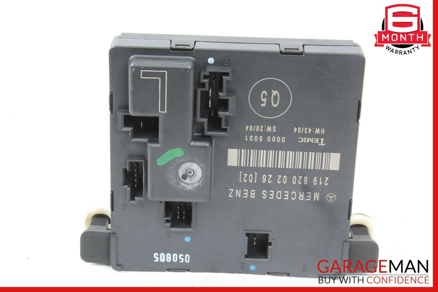 06-11 Mercedes W219 CLS500 CLS550 Rear Left Driver Door Control Module Unit OEM