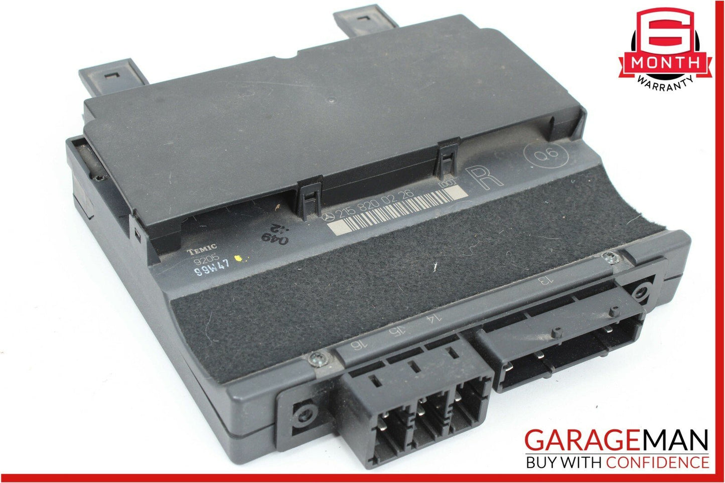 00-06 Mercedes W215 CL500 Front Right Side Under Seat Control Module Unit