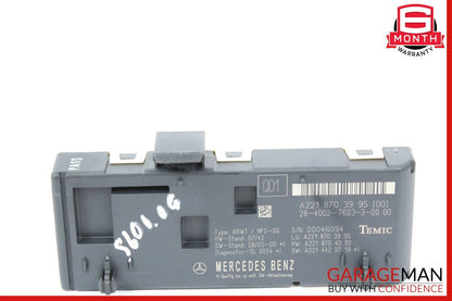 07-14 Mercedes W216 CL550 S550 Trunk Release Remote Open Close Module Unit OEM