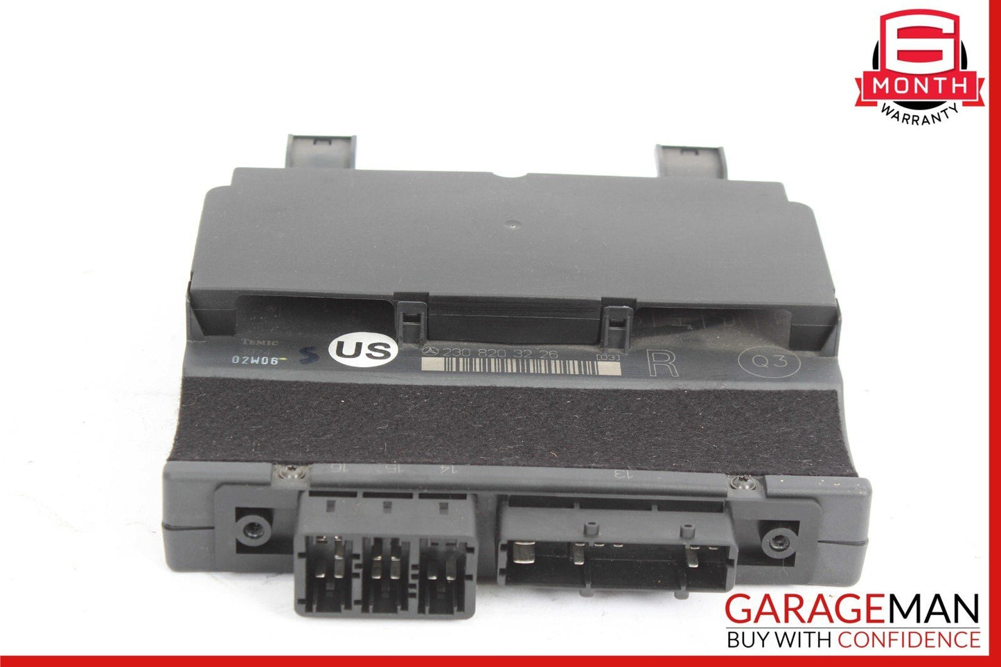 03-06 Mercedes W221 S400 SL55 AMG Under Seat Control Module Right Side OEM
