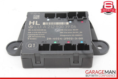 08-18 Mercedes W212 E350 C250 GLK350 CLS550 Rear Left Side Door Control Module