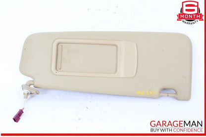 12-15 BMW X1 Front Right Passenger Side Sunvisor Sun Visor