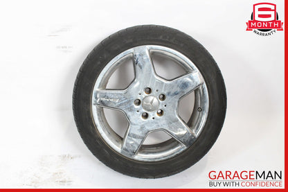 Mercedes W220 S500 S55 AMG 8.5 X R18 18" Front Wheel Tire Rim 2204013602 OEM
