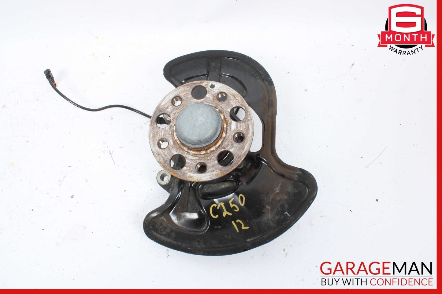 08-17 Mercedes W204 C250 SLK250 C300 Front Right Side Spindle Knuckle Hub OEM