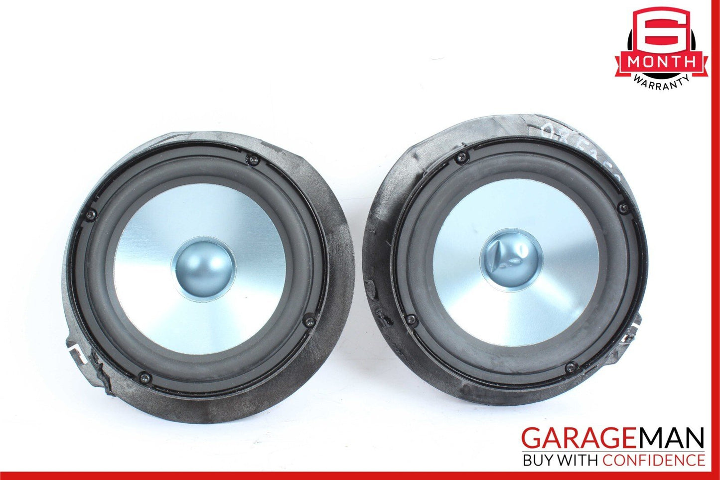 07-09 Mercedes W211 E350 E500 Front Left & Right Door Audio Sound Speaker Set